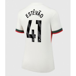 Chelsea Estevao Willian #41 Uit tenue Dames 2025-26 Korte Mouw